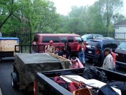 Packing at Our Lady Queen of Peace church in Arlington, Virginia 2006-04-22