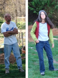 Bill & Sue Frankel-Streit, Little Flower Catholic Worker Farm, Louisa, VA, 2006-04-20