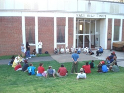 Closing Circle, Lynchburg College, Lynchburg, Virginia, 2006-04-18