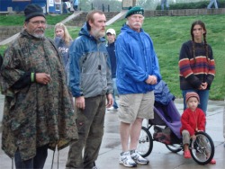 Dennis Banks,Jim, Larry C., Echo, Holly - Earth Day Ceremonies, 2006-04-22