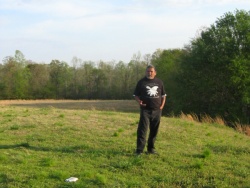 Dennis Banks at Nanih Wayia Mound, 2006-04-02