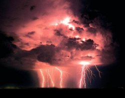 Pink Lightning!