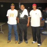 Ron Alex, Dennis Banks, Nathan Chasing Horses, Bok Cito, Mississippi, 2006-04-02