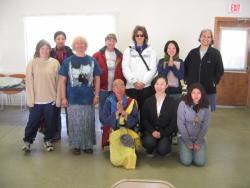 Strong Spirit Women: front: Jun San, Chie, Octavia.  Back: K.A., Akiko, Linda, Julie, Stephanie, Itsuko, Jessica
