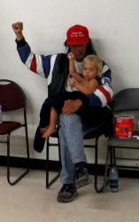 Tuffie and Echo, Hammon, OK, 2006-03-02